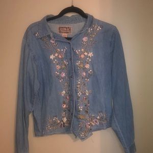 Light jean jacket
